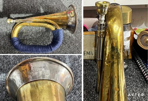 british-music-service07 The Bugle is sensitively restored, preserving its important history