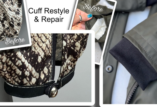 Cuff repairs and restyles